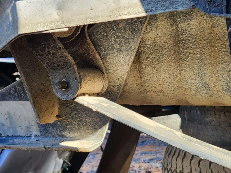 2007 Dodge Grand Caravan Leaf Spring Rear