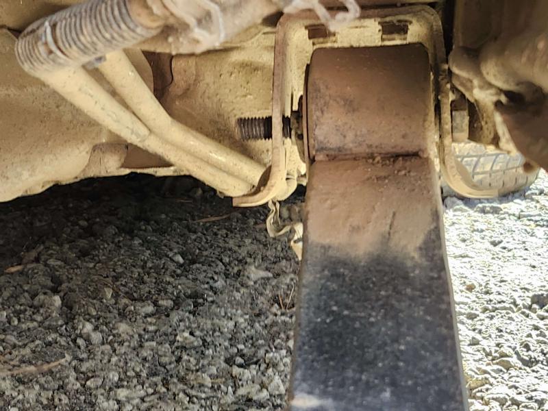 2007 Dodge Grand Caravan Leaf Spring Rear