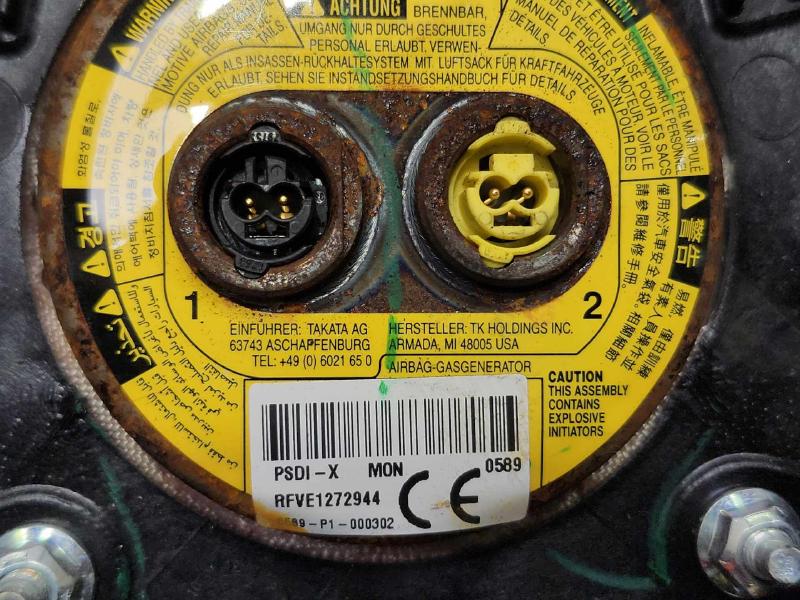 2013-2014 Ford Fusion Driver Steering Wheel Air Bag Black OEM DS7Z78043B13AB