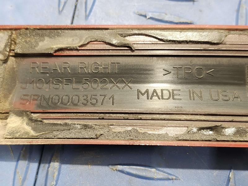 2022 Subaru Crosstrek Rear Door Moulding