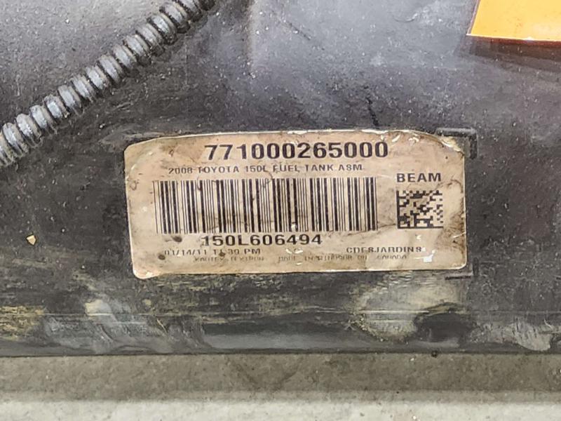 2011 Toyota Corolla Fuel Tank Assembly