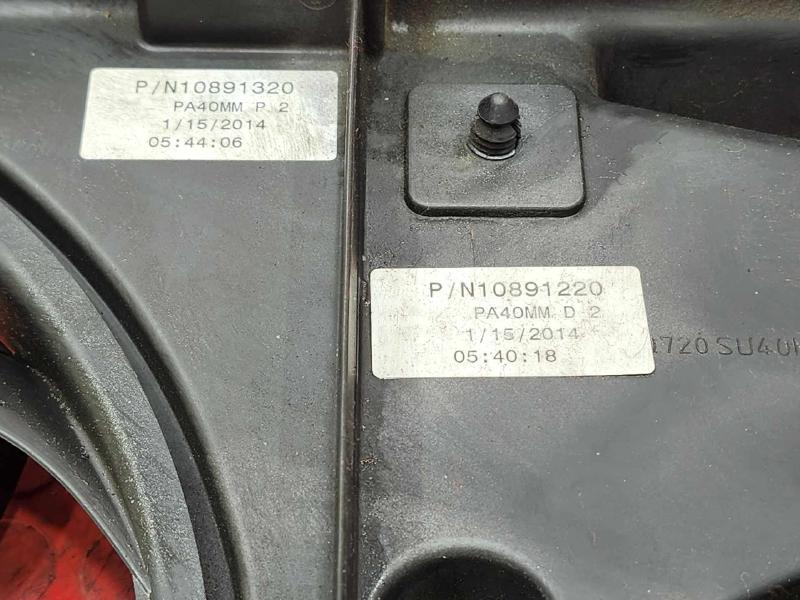2014 Ford Fusion Electric Cooling Motor