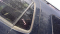 2001-2007 Toyota Sequoia Rear Door Vent Glass LH Driver Side Gray Tint OEM 681240C020