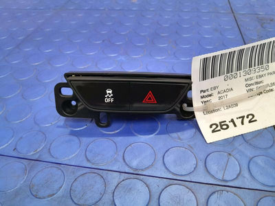 2017-2019 GMC Acadia Hazard Warning Traction Control Switch OEM 23168379
