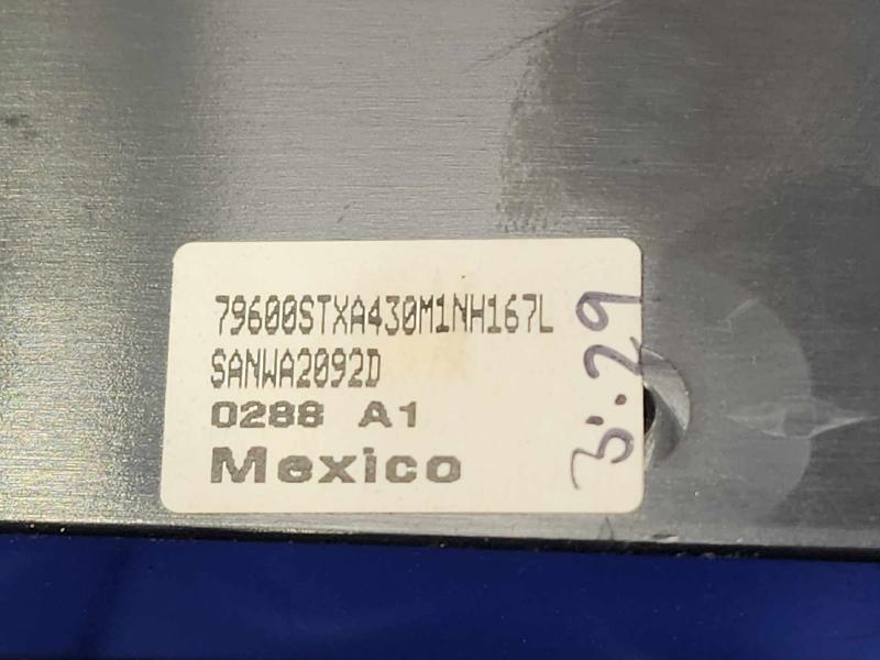 2007-2009 Acura MDX Base Front Automatic Temperature Climate Control Panel OEM 79600STXA43