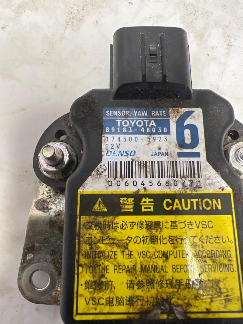 2012 Toyota Yaris Chassis Brain Box