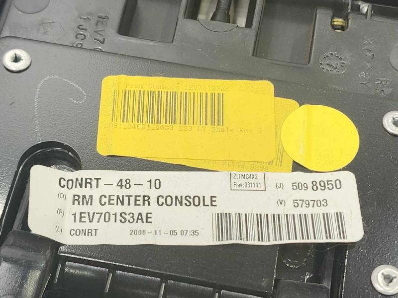 2009 Volkswagen Routan Front Console