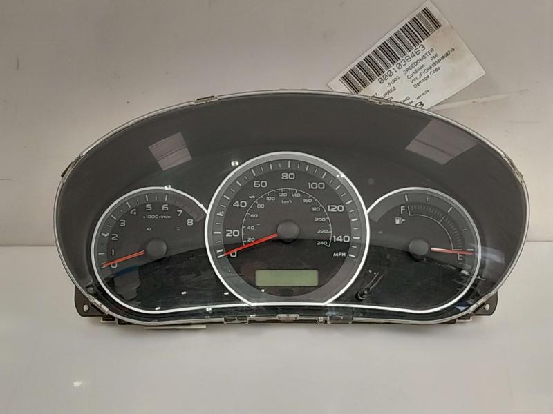 2008 Subaru Impreza Speedometer