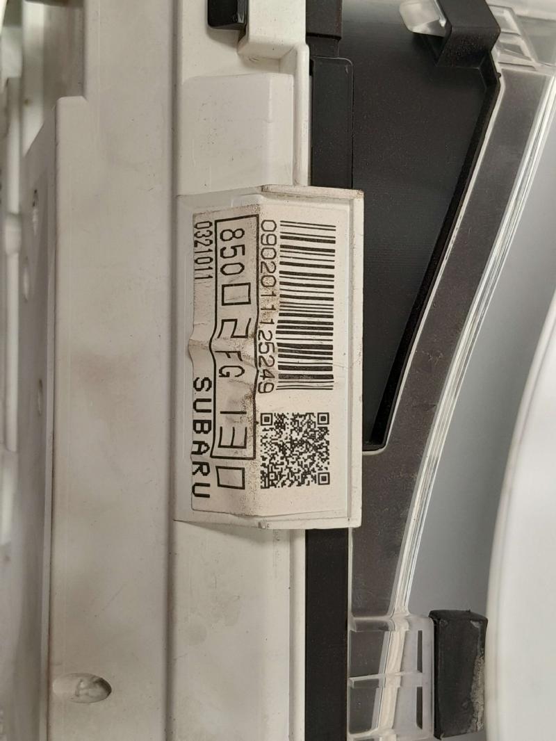 2008 Subaru Impreza Speedometer