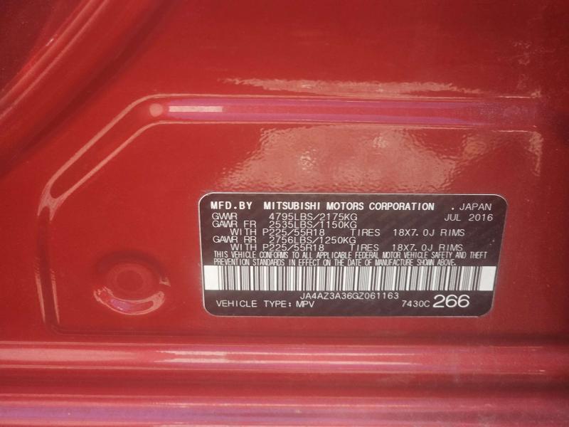 2016 Mitsubishi Outlander Flywheel