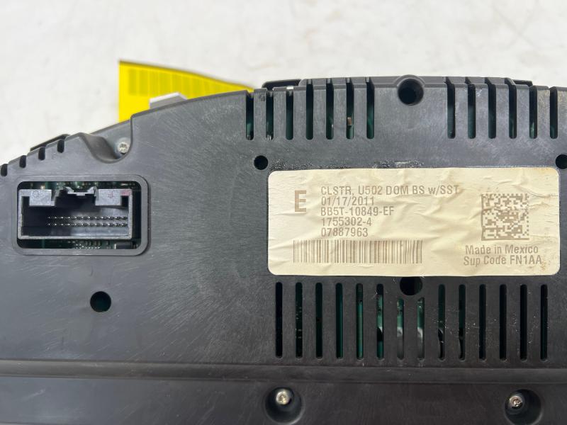 2011 Ford Explorer Instrument Cluster Speedometer OEM BB5T-10849-EF