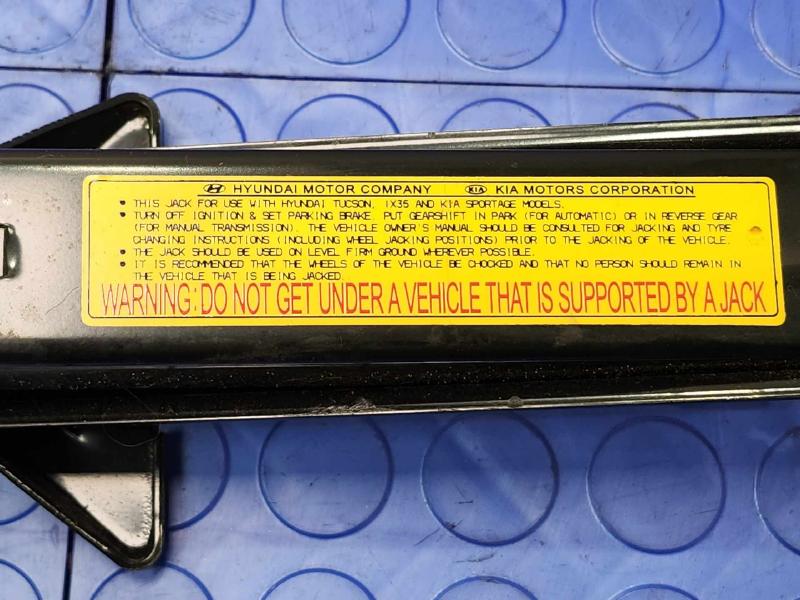 2016-2021 Hyundai Tucson Spare Tire Tools Jack Kit Assembly Genuine OEM 9110D3200