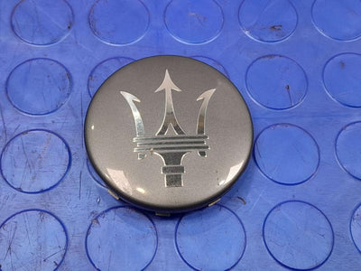 2017-2024 Maserati Ghibli Gray Alloy Wheel Center Cap Genuine OEM 670023856