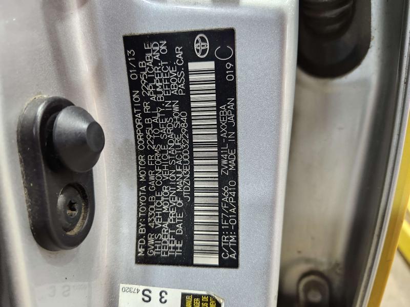 2013 Toyota Prius Caliper