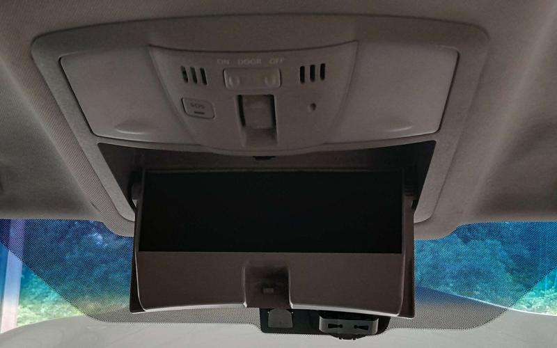 2014-2017 Infiniti QX80 Roof Console Assembly Gray Genuine OEM Part 264303ZD0A