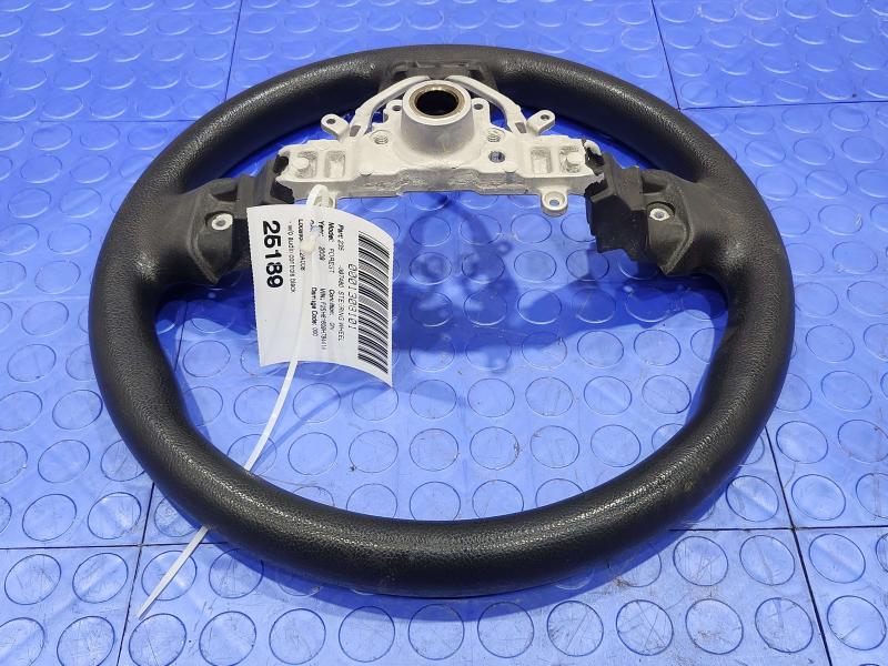 2009 Subaru Forester Steering Wheel Black Urethane Genuine OEM 34311FG020JC