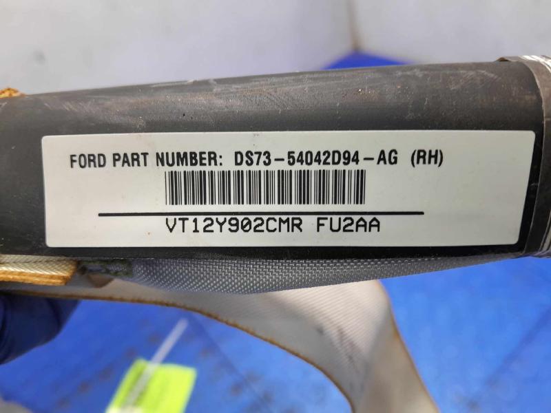 2013-2016 Ford Fusion Passenger Side Curtain Air Bag Right OEM DS7Z54042D94B