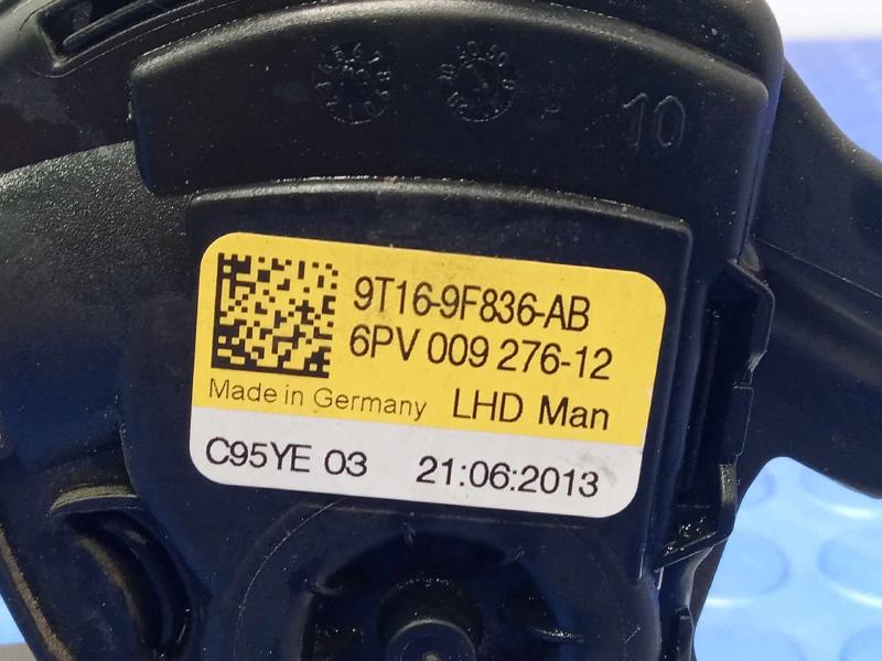 2010-2013 Ford Transit Connect Accelerator Pedal Assembly OEM 9T16-9F836-AB