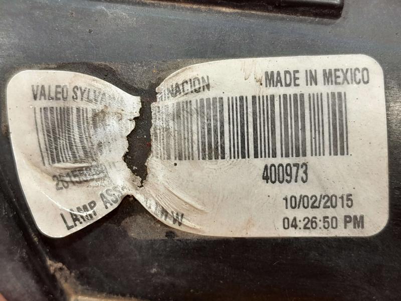 2015 Nissan Altima Fog/Mark/Park/Turn Light/Lamp