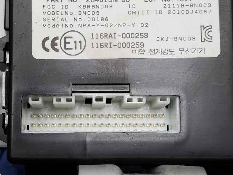 2015 Nissan Leaf Body Control Module BCM Genuine OEM 284B13NF0B