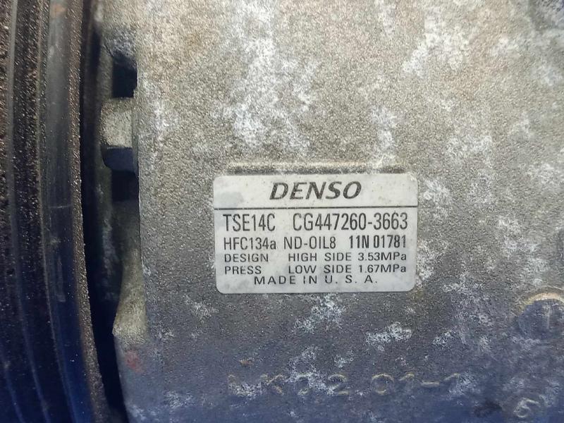2012 Subaru Legacy A/C Air Compressor