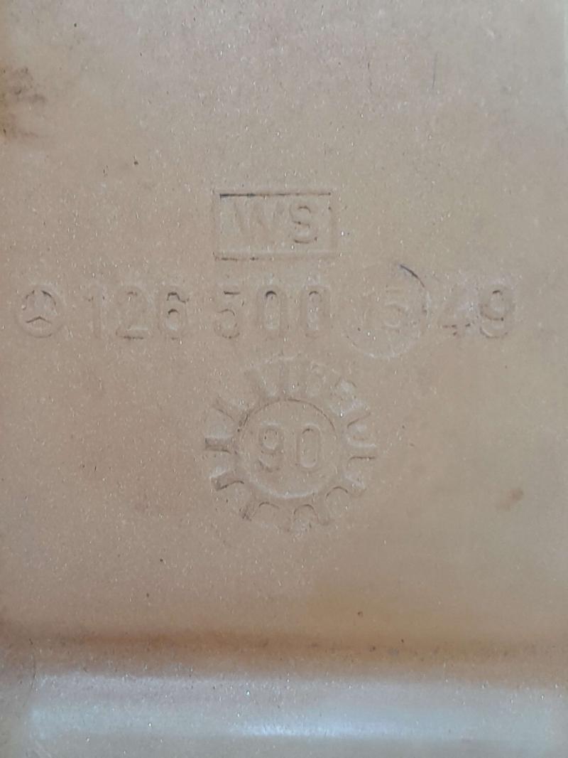 1990 Mercedes 420SEL Coolant Recovery Bottle