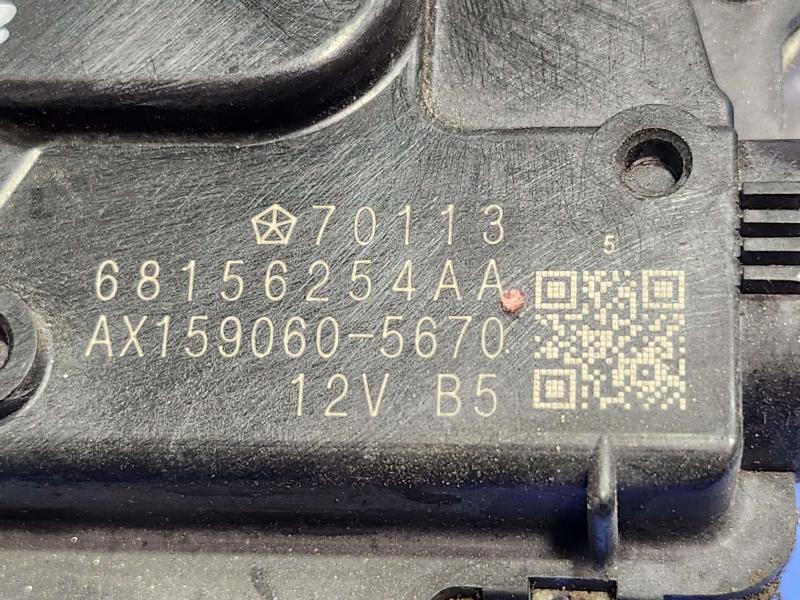 2015 Jeep Grand Cherokee Wiper Motor Front
