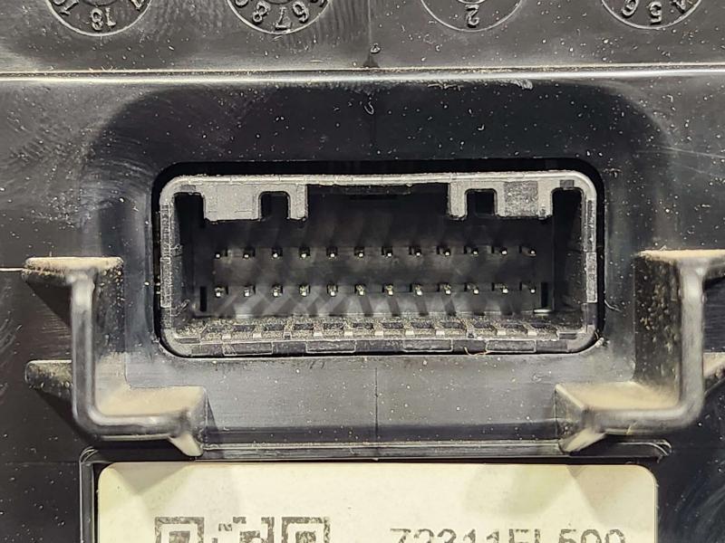 2018 Subaru Crosstrek Heater A/C Control