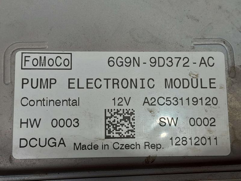2008-2012 Land Rover LR2 Fuel Pump Control Module Genuine OEM Part 6G9N9D372AC