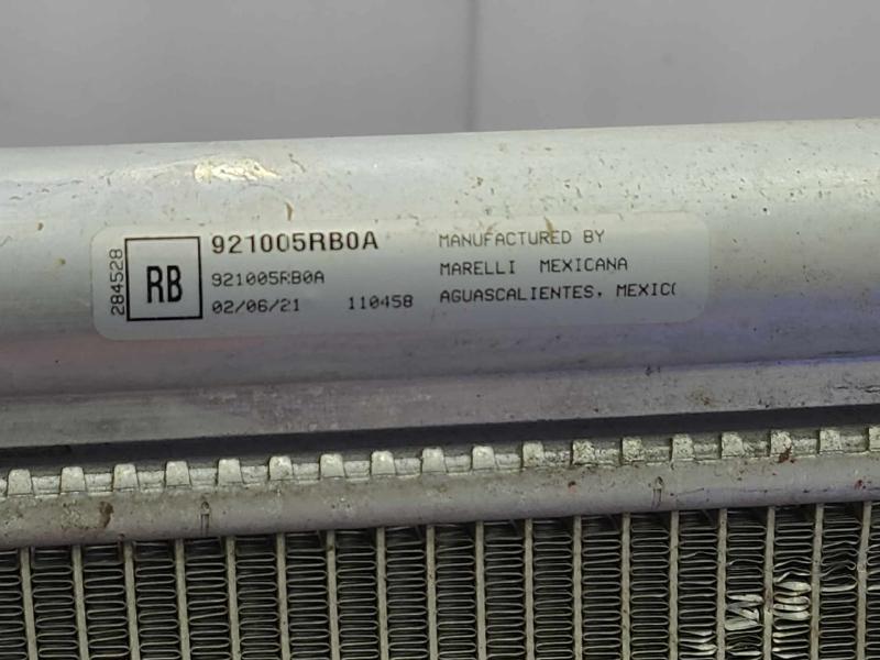 2021 Nissan Sentra Condenser