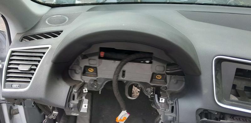 2009-2017 Audi Q5 Dashboard Panel Dash Pad Black w/o Leather Genuine OEM 8R1857003G24A