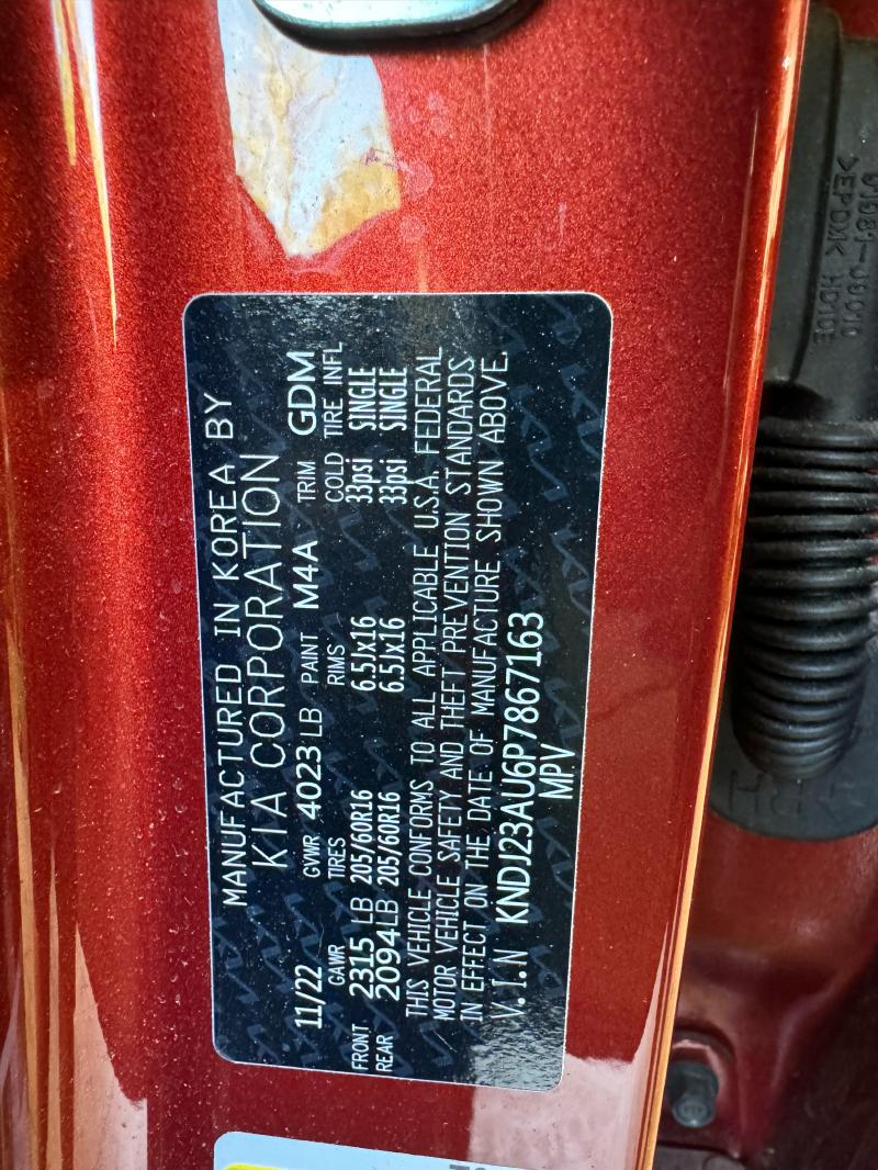 2023 Kia Soul Air Cond. Evaporator