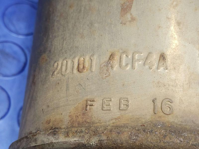 2014-2020 Nissan Rogue 2.5L Center Intermediate Exhaust Muffler OEM 201009FL0A