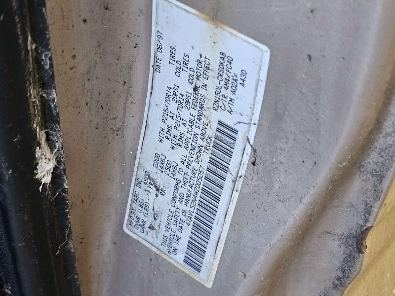 1998 Toyota Tacoma Wiper Arm