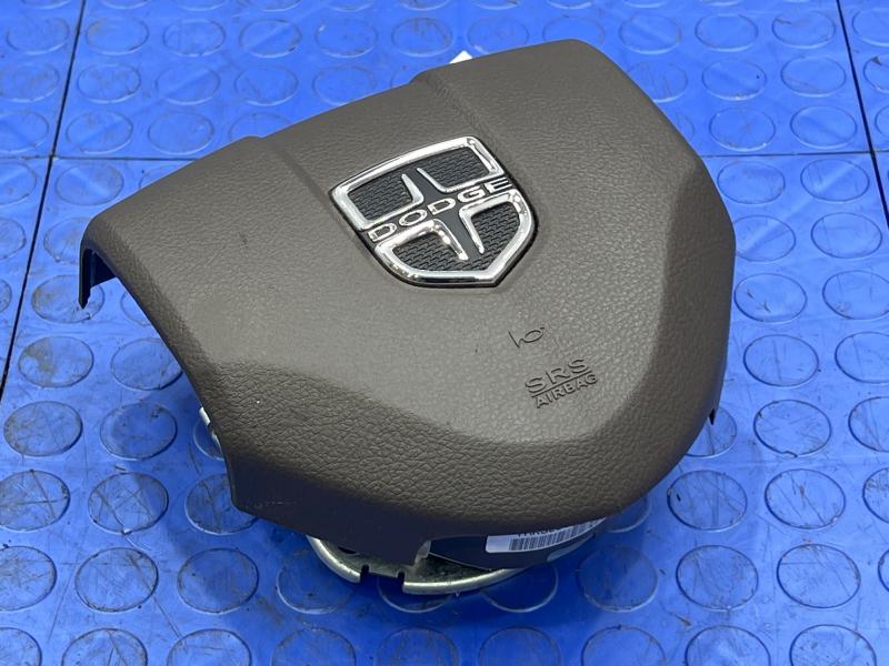 2011-2012 Dodge Durango Driver Steering Wheel Air Bag Taupe OEM 1GS291TWAG