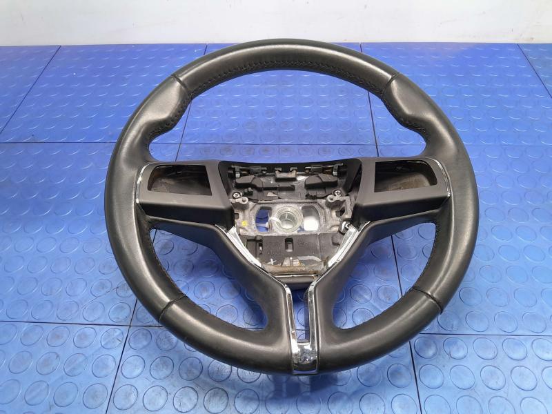 2014-2024 Maserati Ghibli Steering Wheel Black Leather Genuine OEM 670044602