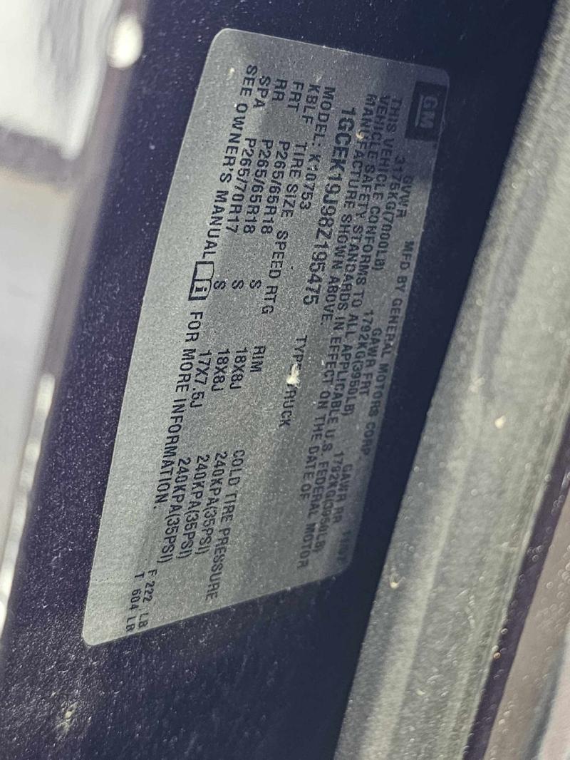 2008 Chevrolet Silverado 1500 Air Cond. Evaporator