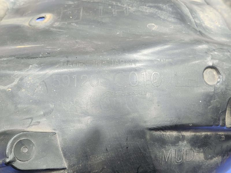 2009 Subaru Forester Inner Fender Liner