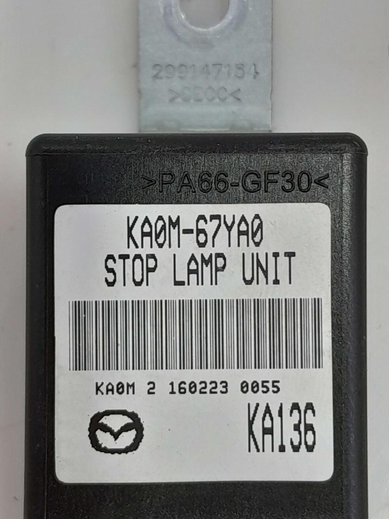 2016 - 2023 Mazda CX-9 Stop Lamp Control Module OEM KA0M-67YA0