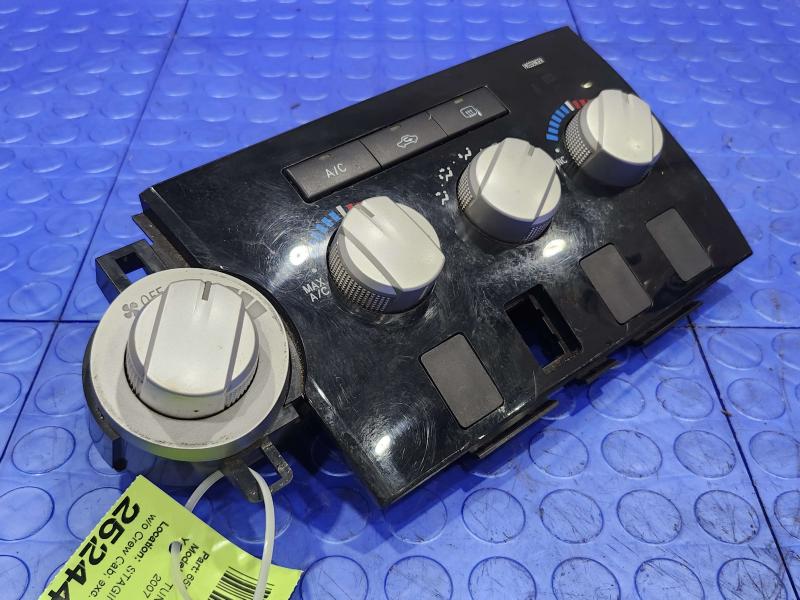 2007 Toyota Tundra Heater A/C Control
