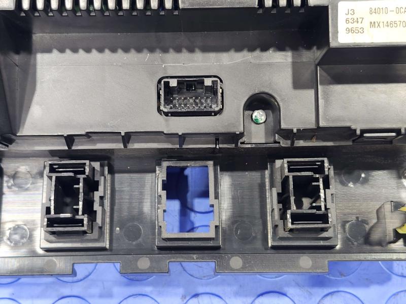 2007 Toyota Tundra Heater A/C Control