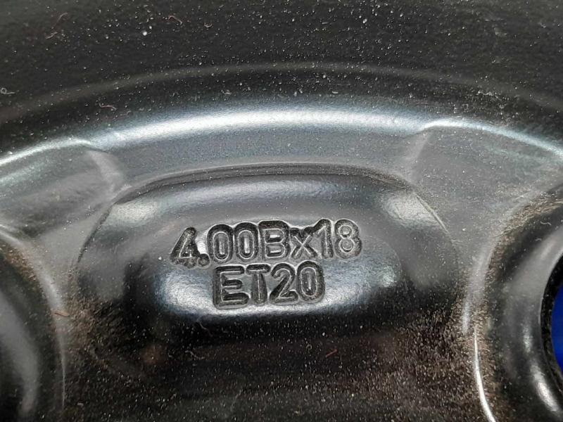 2017-2025 Volvo S90 18x4 Compact Spare Tire and Wheel T125/80R18 OEM 31362275