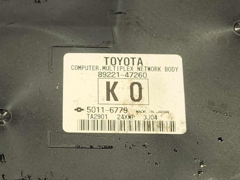 2013 Toyota Prius Chassis Brain Box