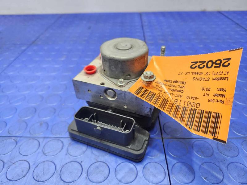 2016 Honda Fit Anti-Lock Brake Parts