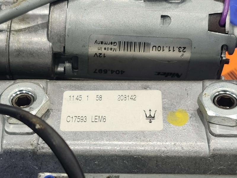 2011 Maserati Quattroporte Steering Column