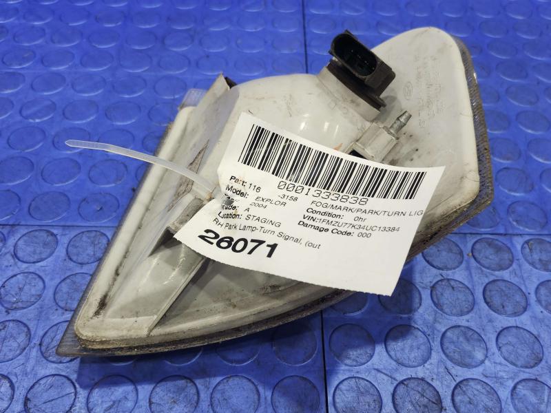 2004 Ford Explorer Fog/Mark/Park/Turn Light/Lamp