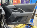 2012 Mazda 5 Front Door Trim Panel Right Passenger Side Black Cloth OEM CG366842002,RH