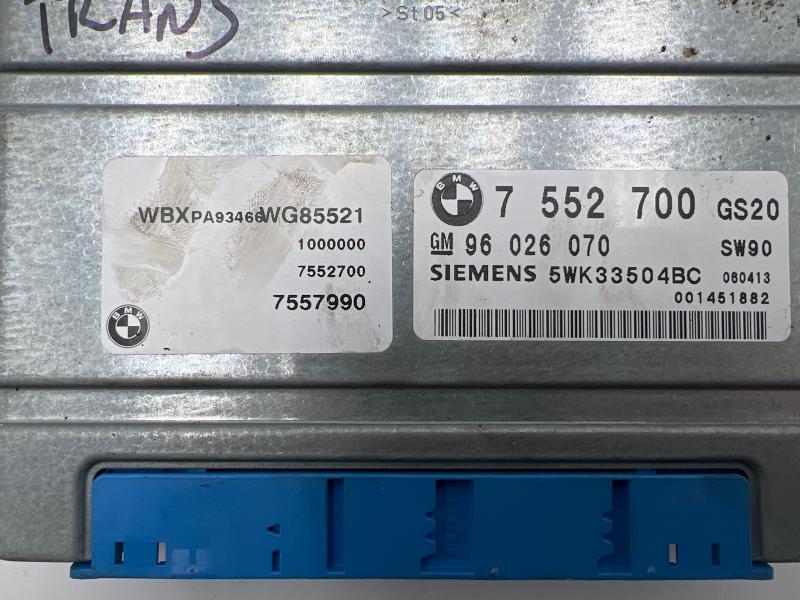 2004 - 2006 BMW X3 E83 3.0L Automatic Transmission Control Module OEM 7552700