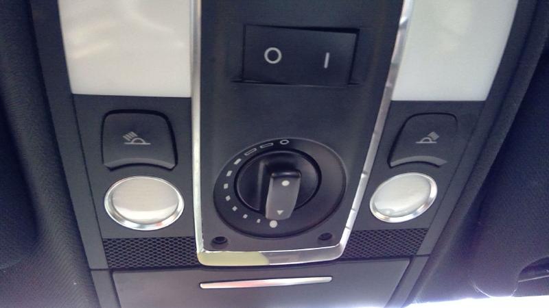 2007 - 2011 Audi S6 Roof Console Assembly - Black with Sunroof OEM
