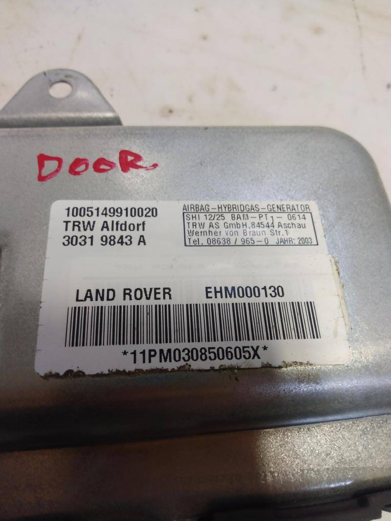 2003 Land Rover Range Rov Air Bag